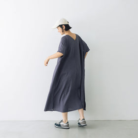 くらすこと 涼しくて1枚で決まる、リネンコットンワンピース