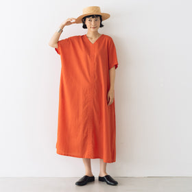 くらすこと 涼しくて1枚で決まる、リネンコットンワンピース