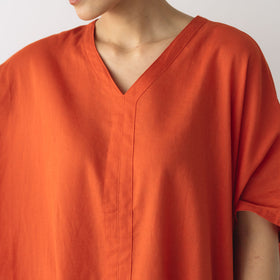 くらすこと 涼しくて1枚で決まる、リネンコットンワンピース