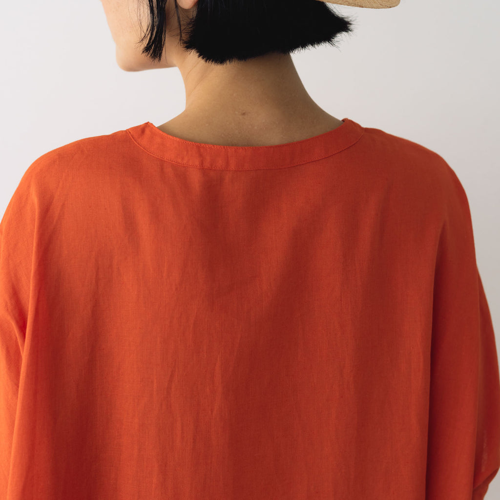 くらすこと 涼しくて1枚で決まる、リネンコットンワンピース