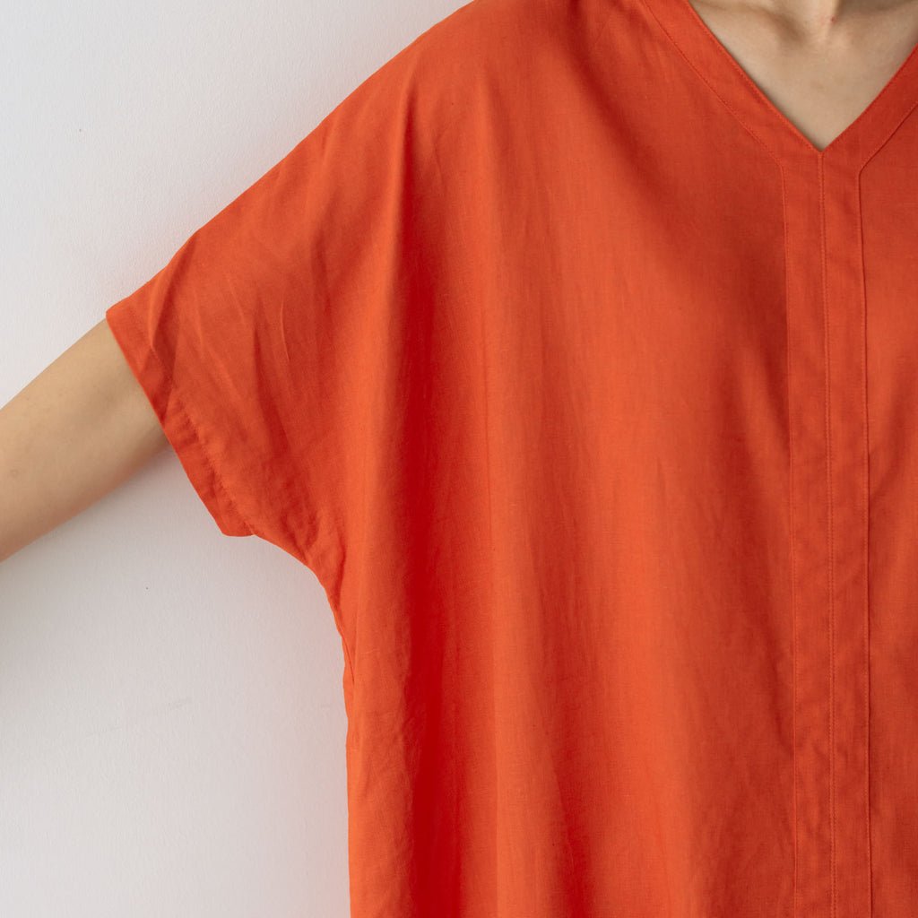 くらすこと 涼しくて1枚で決まる、リネンコットンワンピース