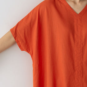 くらすこと 涼しくて1枚で決まる、リネンコットンワンピース
