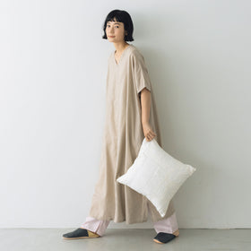 くらすこと 涼しくて1枚で決まる、リネンコットンワンピース