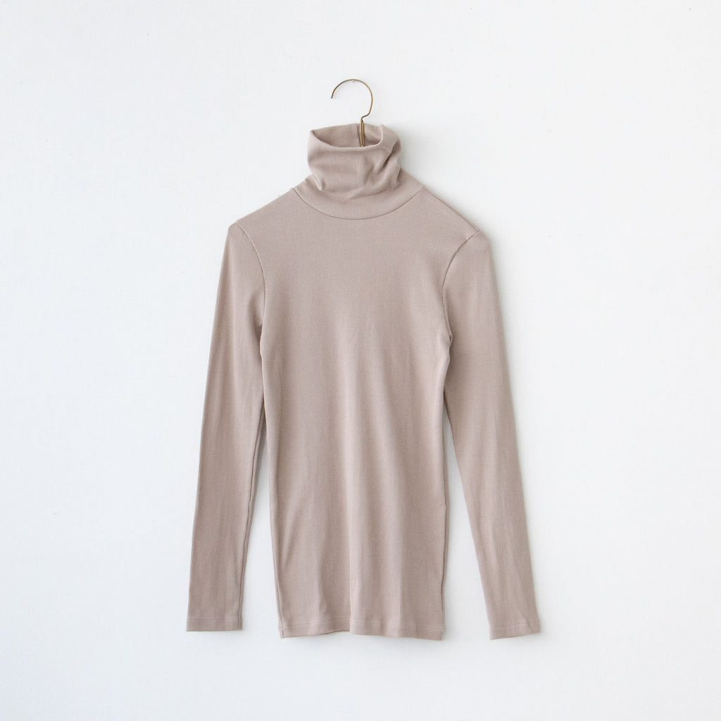 「くらすことの日常生活着」コットンタートルカットソー