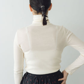 「くらすことの日常生活着」コットンタートルカットソー