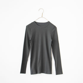 「くらすことの日常生活着」コットンクルーネックカットソー