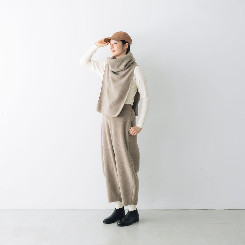 くらすこと コットンリネンのシンプルキャップ