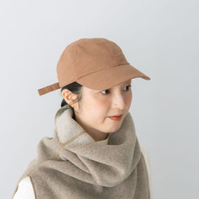 くらすこと コットンリネンのシンプルキャップ