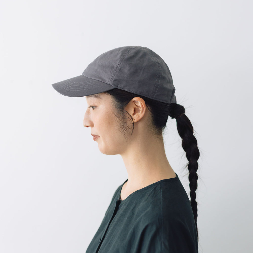 くらすこと コットンリネンのシンプルキャップ