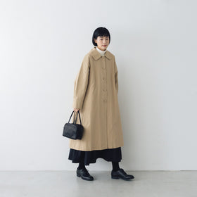 くらすこと +to クラシカルなコットンナイロンコート