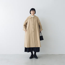くらすこと +to クラシカルなコットンナイロンコート