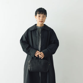 くらすこと +to クラシカルなコットンナイロンコート