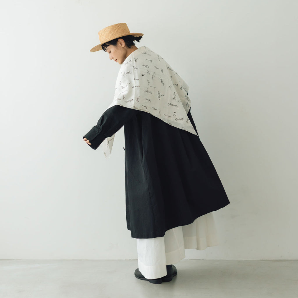くらすこと +to クラシカルなコットンナイロンコート