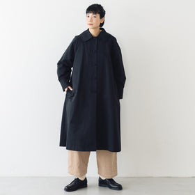くらすこと +to クラシカルなコットンナイロンコート