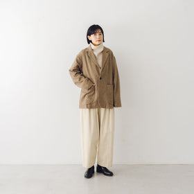 「くらすことの日常生活着」コーデュロイパンツ