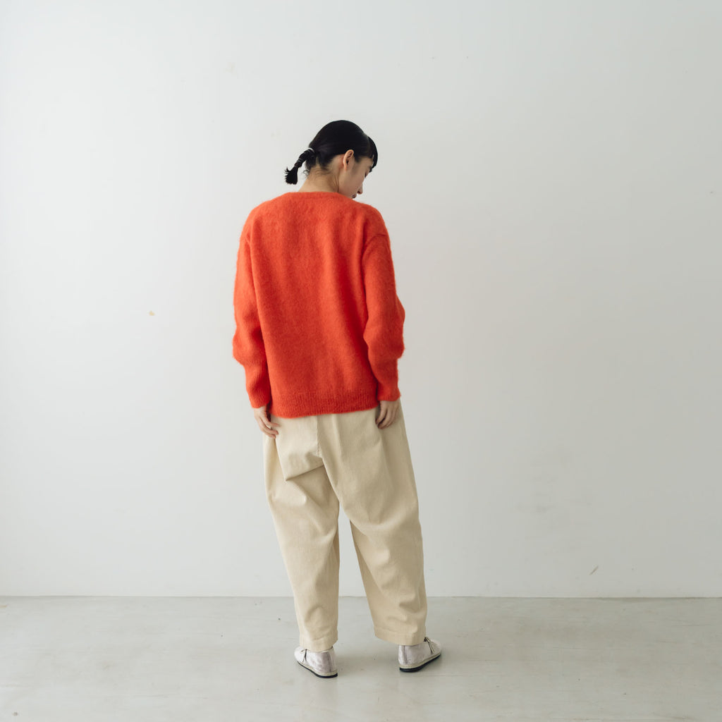 comm. arch. ハンドフレームド モヘア プルオーバー