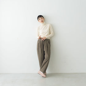 「くらすことの日常生活着」コーデュロイパンツ