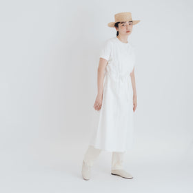 「くらすことの日常生活着」カシュクールエプロン