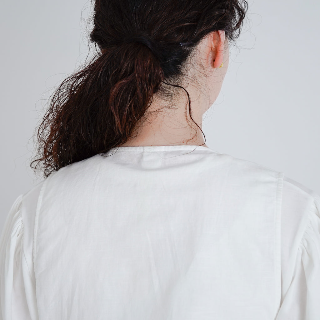 「くらすことの日常生活着」カシュクールエプロン