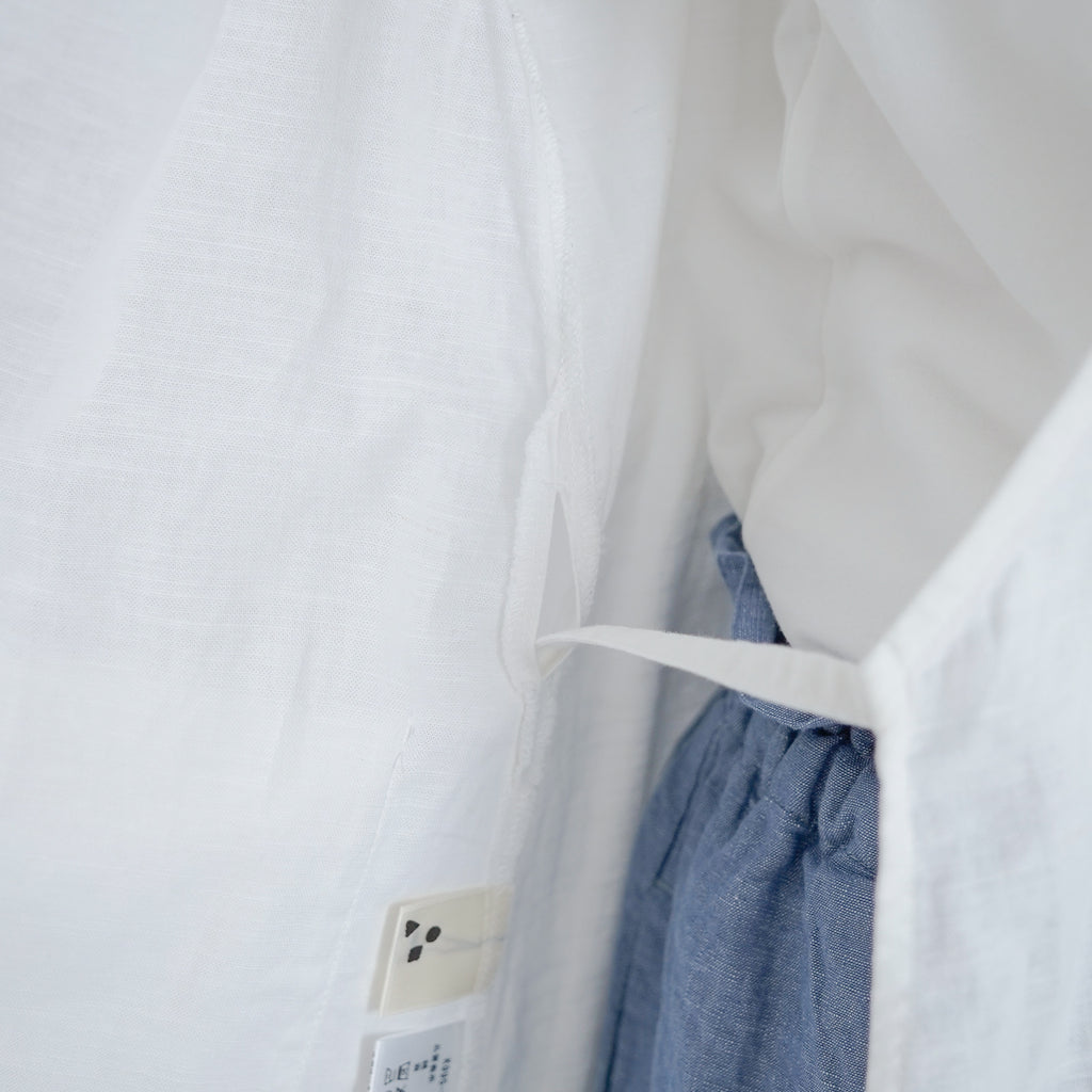 「くらすことの日常生活着」カシュクールエプロン