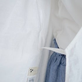 「くらすことの日常生活着」カシュクールエプロン