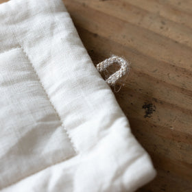 くらすこと リネンの鍋つかみ