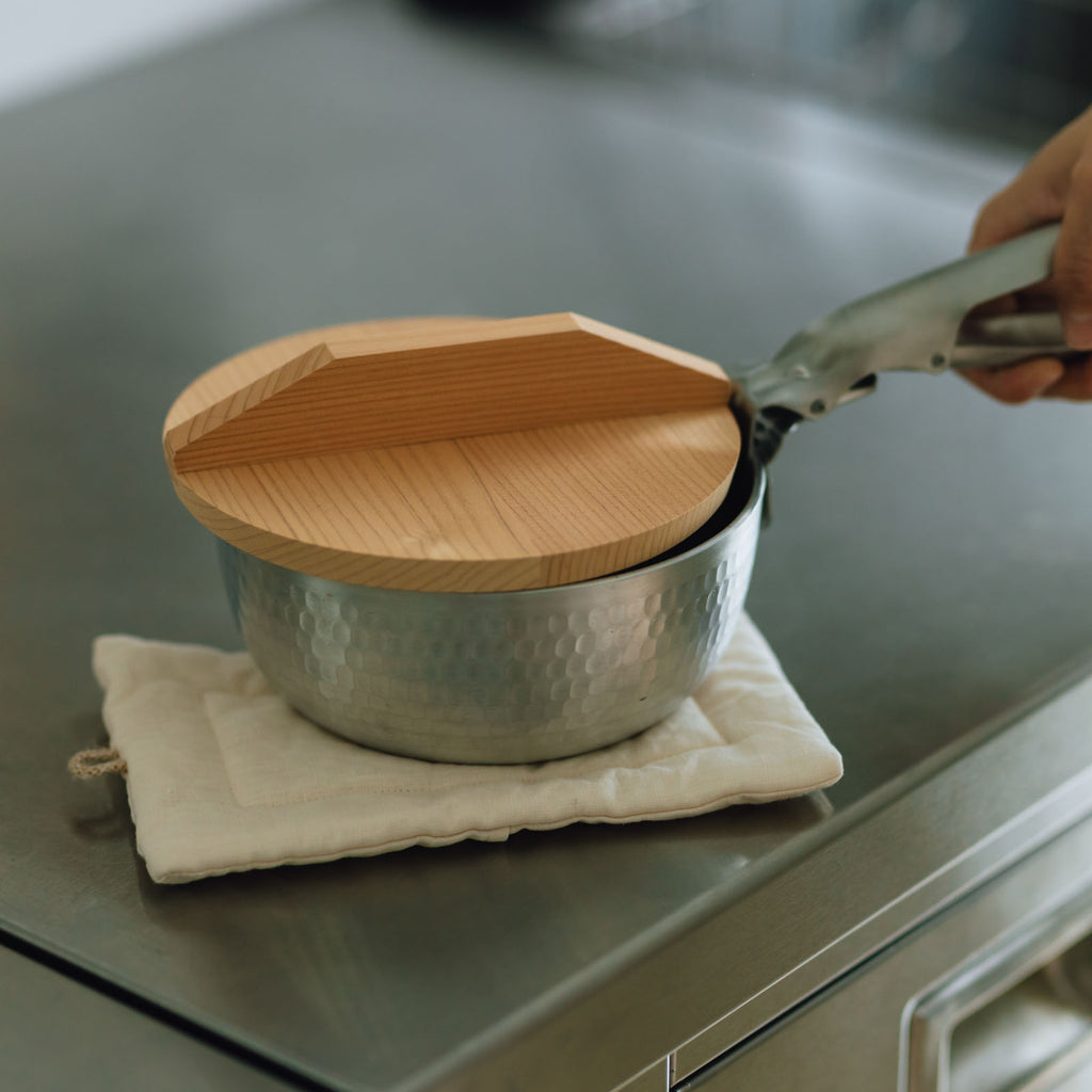 くらすこと リネンの鍋つかみ