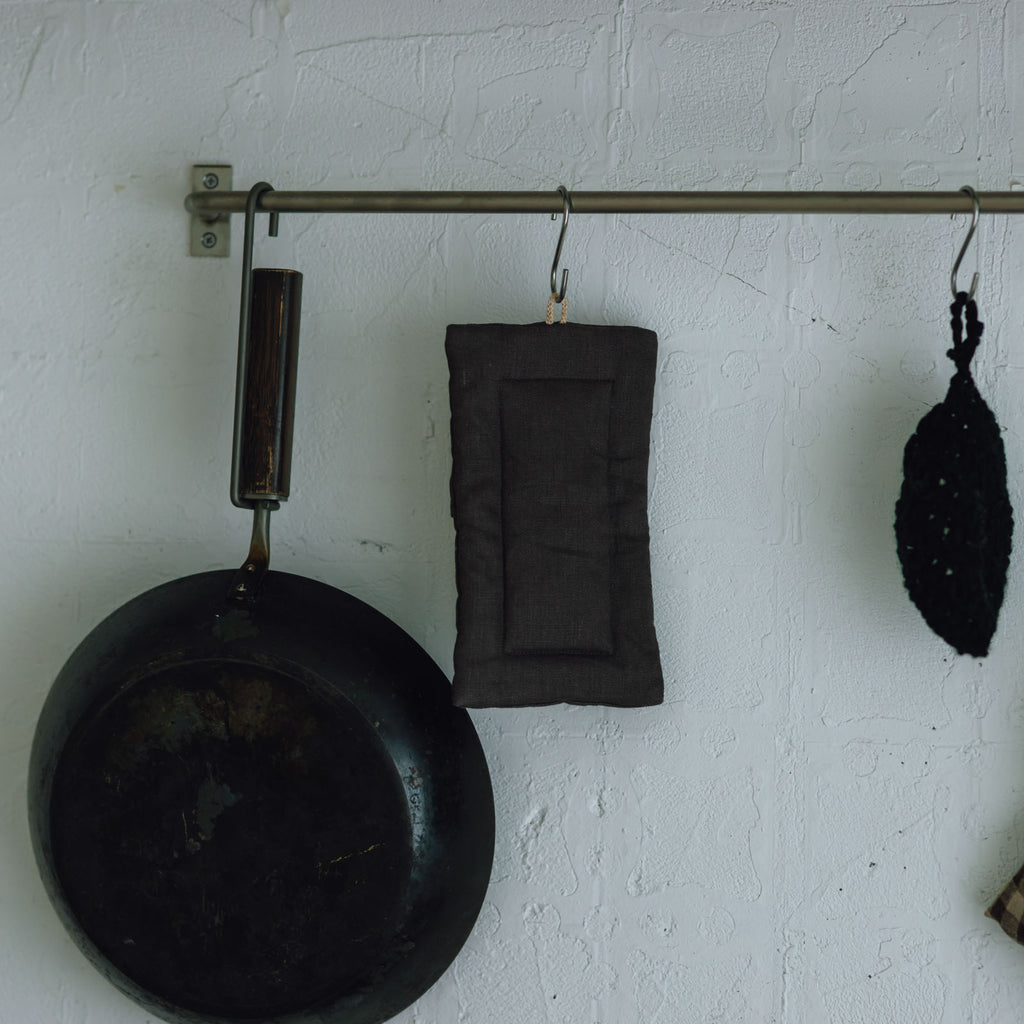 くらすこと リネンの鍋つかみ