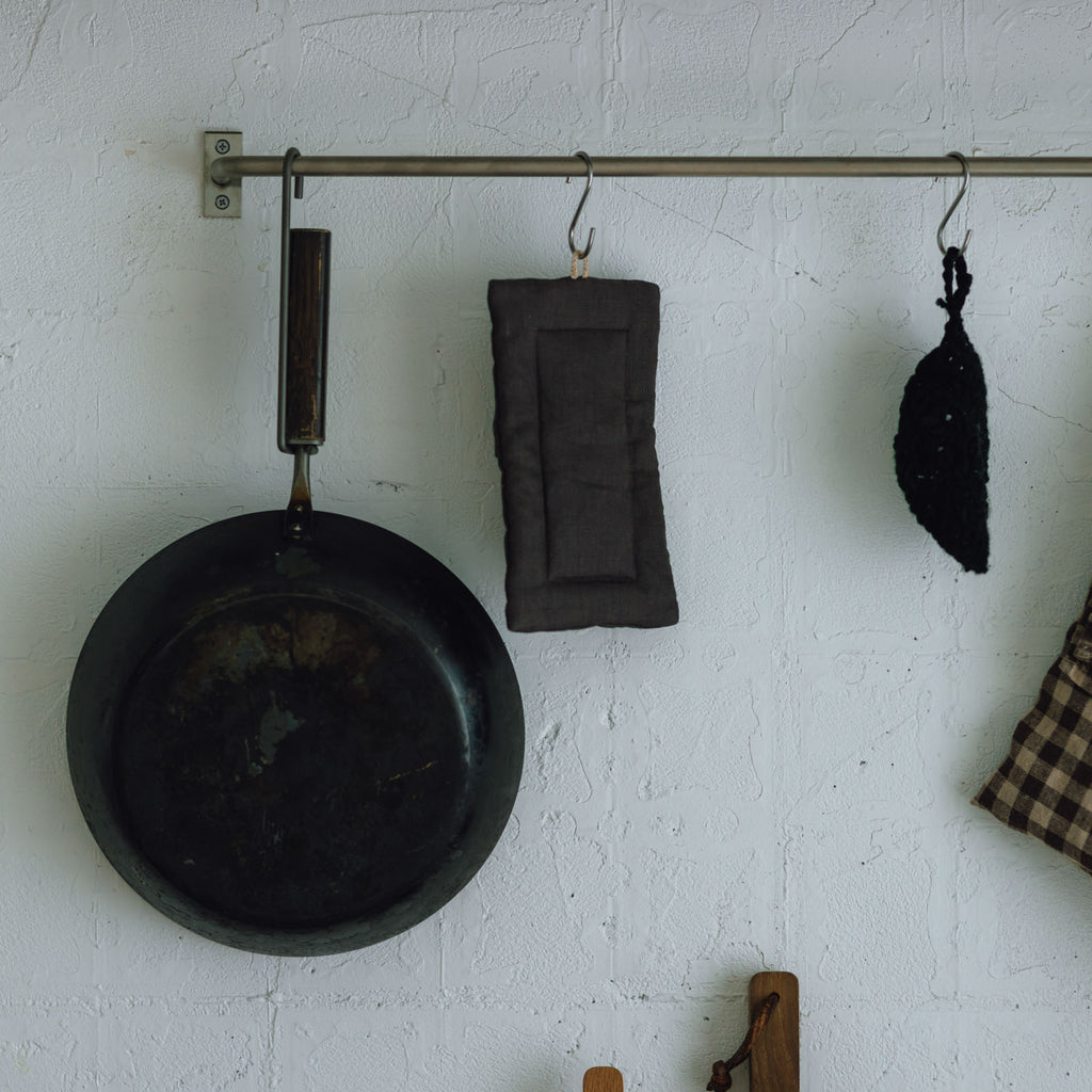 くらすこと リネンの鍋つかみ