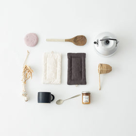 くらすこと リネンの鍋つかみ