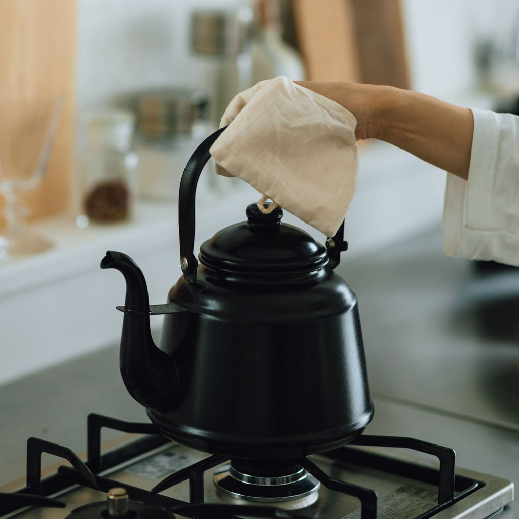 くらすこと リネンの鍋つかみ