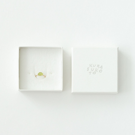 くらすこと わたしのお守り 天然石のひと粒イヤーカフ