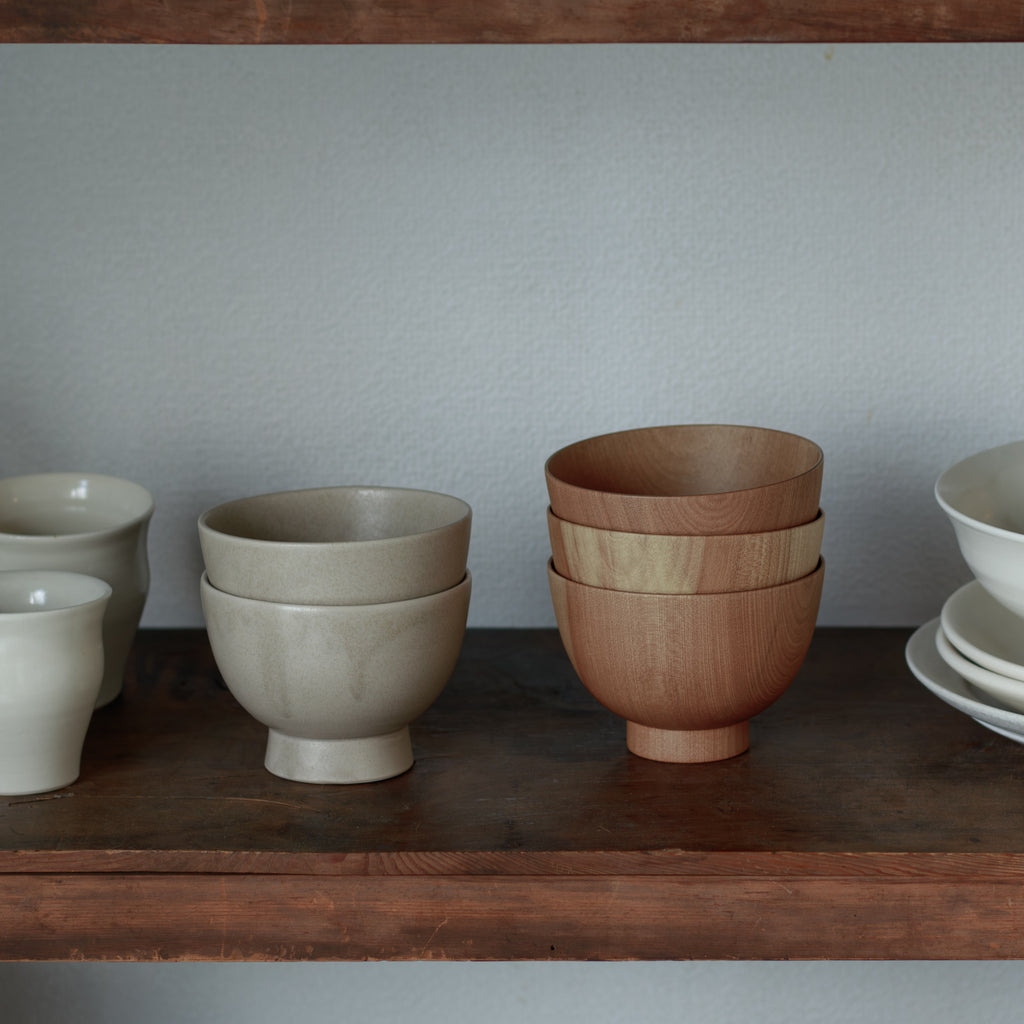 くらすことの生活道具 木の汁椀