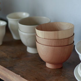 くらすことの生活道具 木の汁椀