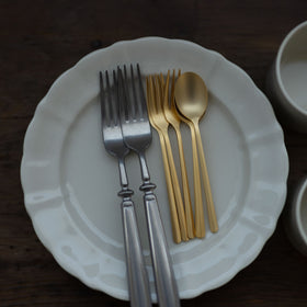 くらすことの生活道具 古い器の形シリーズ 花リムプレート