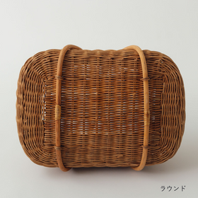 くらすことの生活道具 ラタンのバスケット