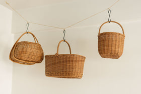 くらすことの生活道具 ラタンのバスケット