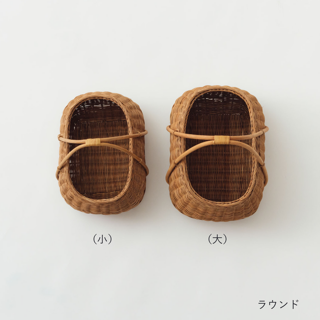 くらすことの生活道具 ラタンのバスケット