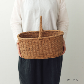 くらすことの生活道具 ラタンのバスケット