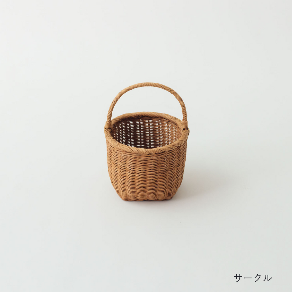 くらすことの生活道具 ラタンのバスケット
