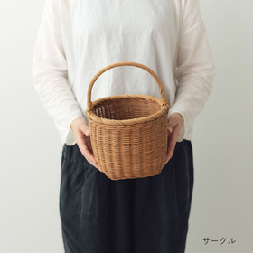 くらすことの生活道具 ラタンのバスケット