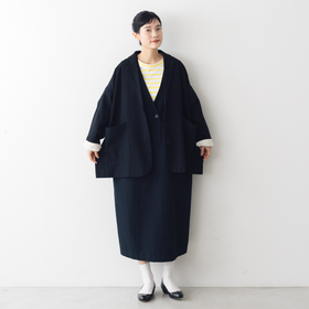 くらすこと +to ワイドテーラードジャケット