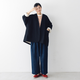 くらすこと +to ワイドテーラードジャケット