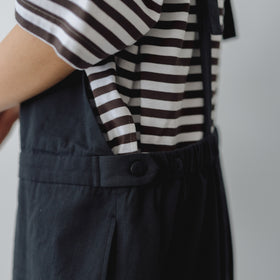 くらすこと すっきりまとまるブラックサロペット