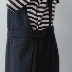 くらすこと すっきりまとまるブラックサロペット