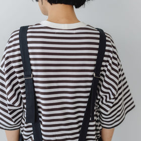 くらすこと すっきりまとまるブラックサロペット