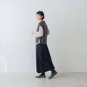 くらすこと コットンニットベスト