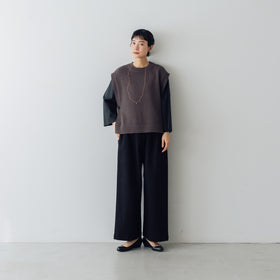 くらすこと コットンニットベスト