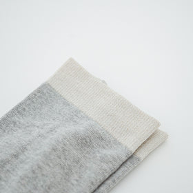 KURI BOTELLA ポワソンコットンタイツ ライトグレー