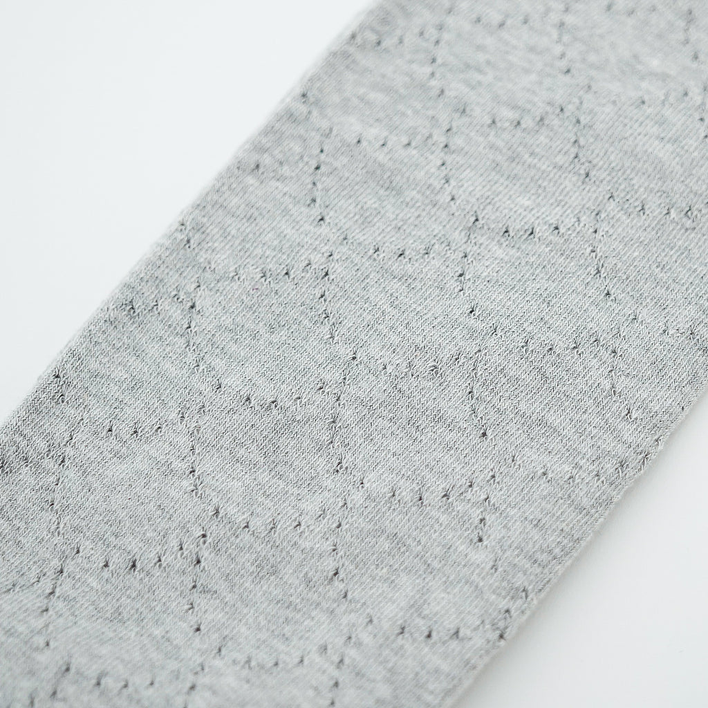 KURI BOTELLA ポワソンコットンタイツ ライトグレー